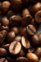 coffee beans macro