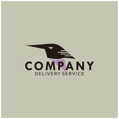 Delevery logos, fast and shield