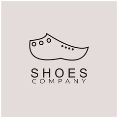 Silhouette Black shoes for logo design