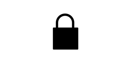 Lock Icon for Graphic Design Projects