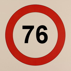 Illustration des Straßenverkehrszeichens 
