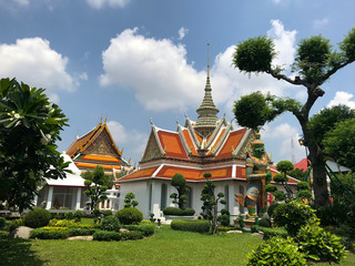 Obraz premium bangkok thailand temple