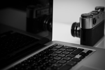 Плёночный фотоаппарат. 