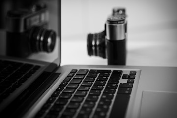 Плёночный фотоаппарат. 