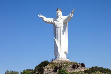Swiebodzin, Poland - Christ the King statue in Swiebodzin, the tallest Jesus Christ statue in the world