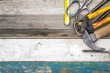 Vintage set of hand tools