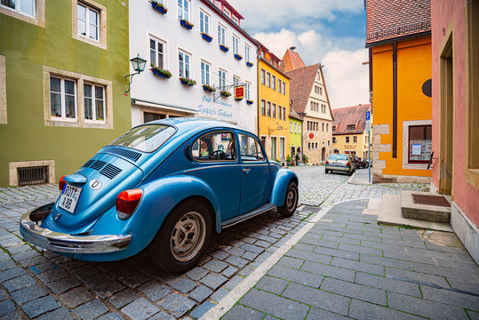 Rothenburg Ob Der Tauber city in Bavaria, Germany