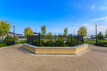 Obraz premium Hampton Village Square