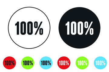 one hundred percent