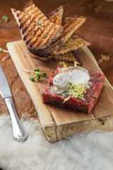 beef tartare