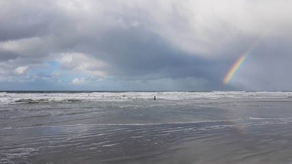 View over the North Sea