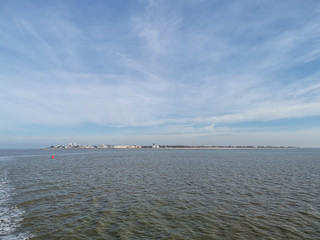 Norderney from the water