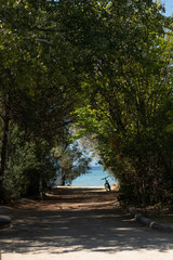 Wonderful bike ride on the island of Thassos, Greece