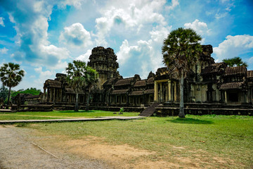 Fototapeta premium Angkor Wat Temples, Siem Reap, Cambodia, Asia