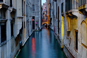 Venice Italy boats water bridges