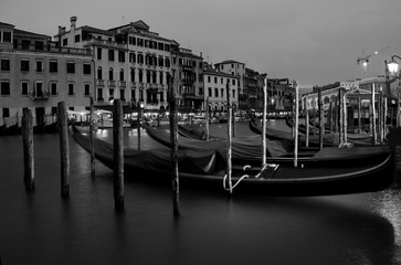 Venice Italy boats water bridges