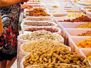 dried fruits and nuts