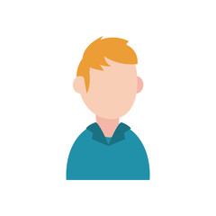 Isolated avatar man flat style icon vector design