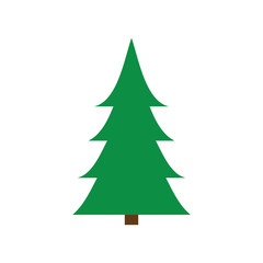 Fir tree simple vector design