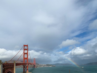 Golden Gate Bridge in San Francisco USA