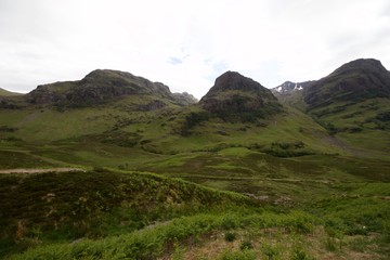 Glencoe valley, Scotland 