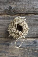 Rope on Wooden Wall