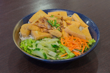 Fried tofu Vermicelli