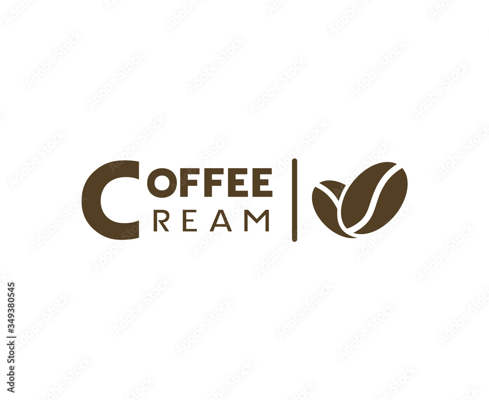 Sticker Creative design of coffee symbol