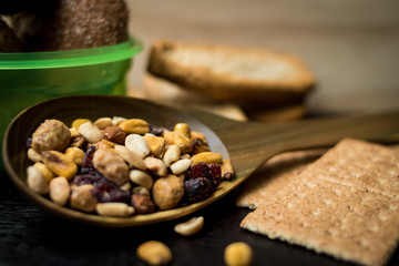 Grains and healthy food 