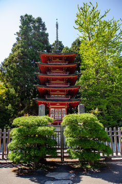 Pagoda in the Japanese Tea Garden, San Francisco