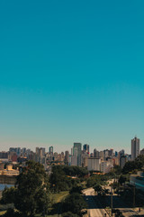 Fototapeta na wymiar curitiba skyline