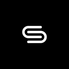 Letter S logo. Icon vector.