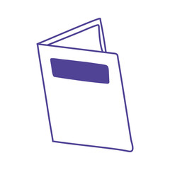 open book learn read literature isolated icon design