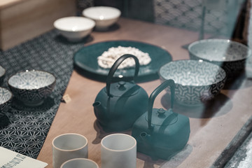 picture of teapots and teacups