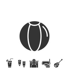 volleyball ball icon vector illustration design