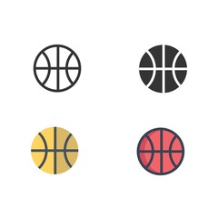 basketball ball icon vector illustration design