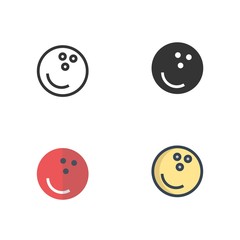 bowling icon vector illustration design