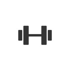 dumbbell icon vector illustration design