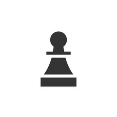 chess pawn icon vector illustration design