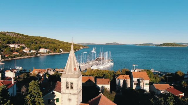 Zlarin island from above