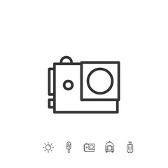 polaroid camera icon vector illustration design