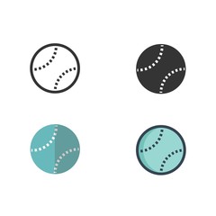 tennis ball icon vector illustration design