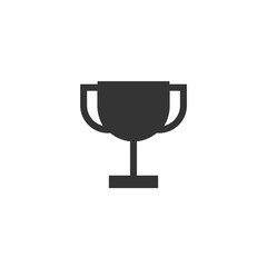 trophy cup icon vector illustration design