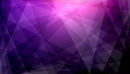 Obraz premium Deep purple crystal geometric background. Abstract gemstone transparent texture. Polygonal pattern.
