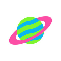 The best planet icon, illustration vector. Suitable for many purposes.