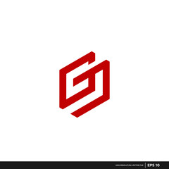 modern vector logo letter G , unique, and clean rocket shape, technology, brand, company