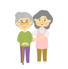 シニア介護士のセット