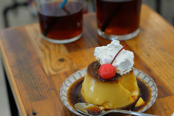 Japanese Custard pudding