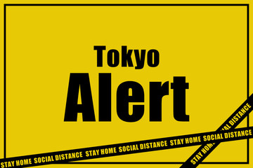 東京アラートのイラスト