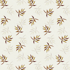 Seamless pattern with leafs..